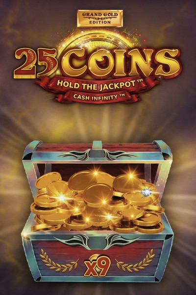 25 Coins Grand Gold Edition slot at Betwest Casino