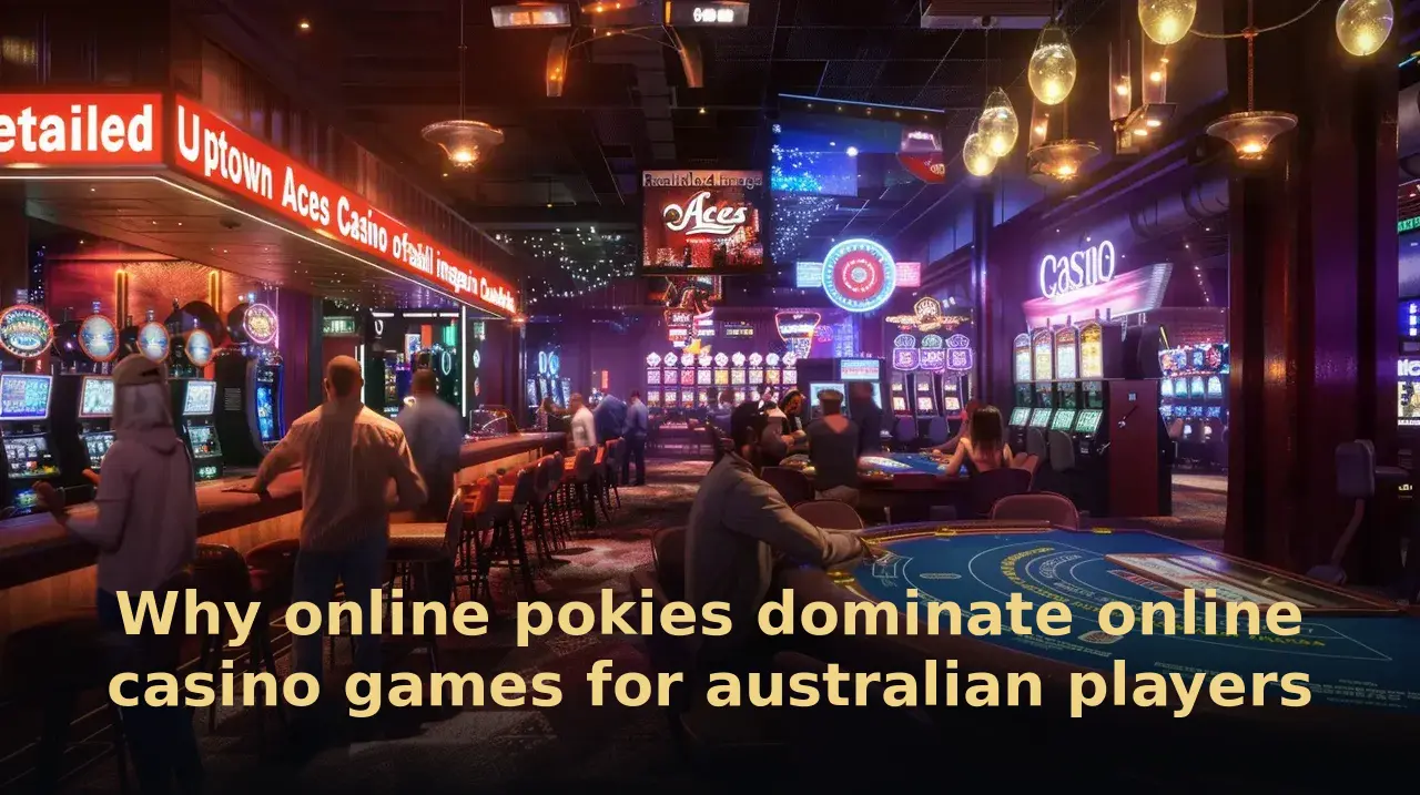 Why online pokies dominate online casino games for australian players