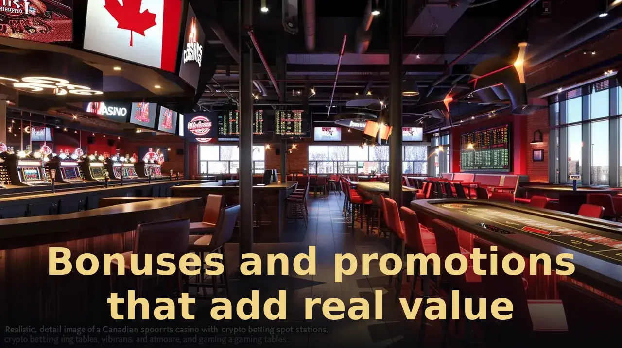 Bonuses and promotions that add real value